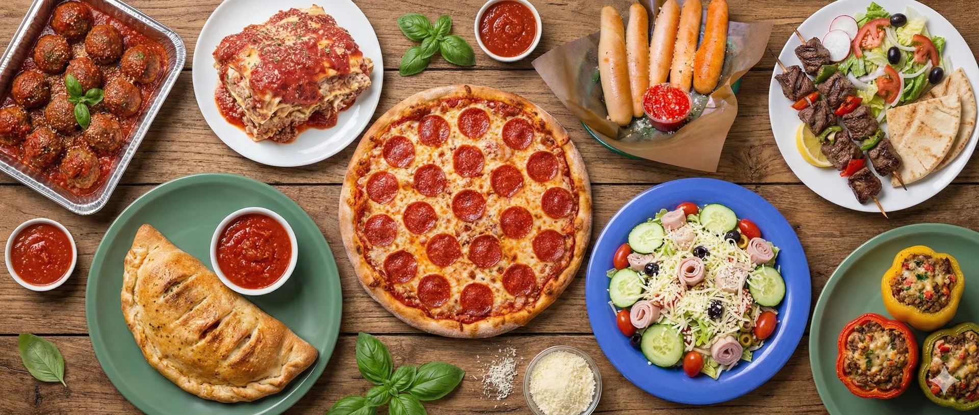 Sub and wrap platters at Eleni's